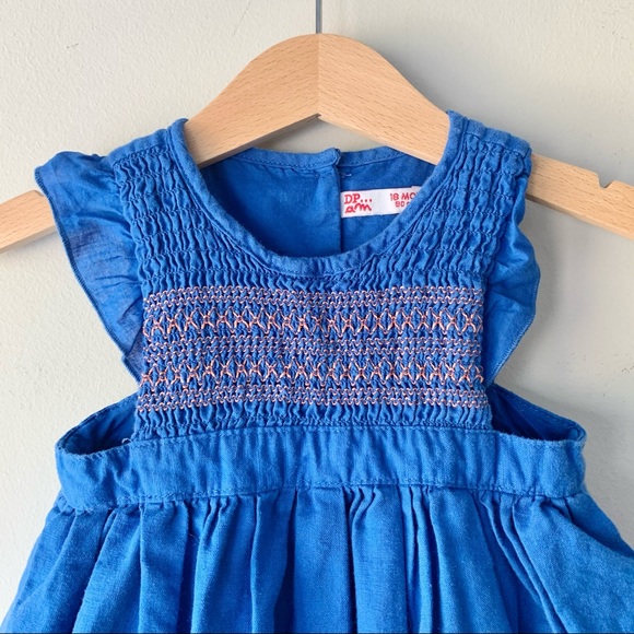 D’pam Smocked Dress - Picture 2 of 6